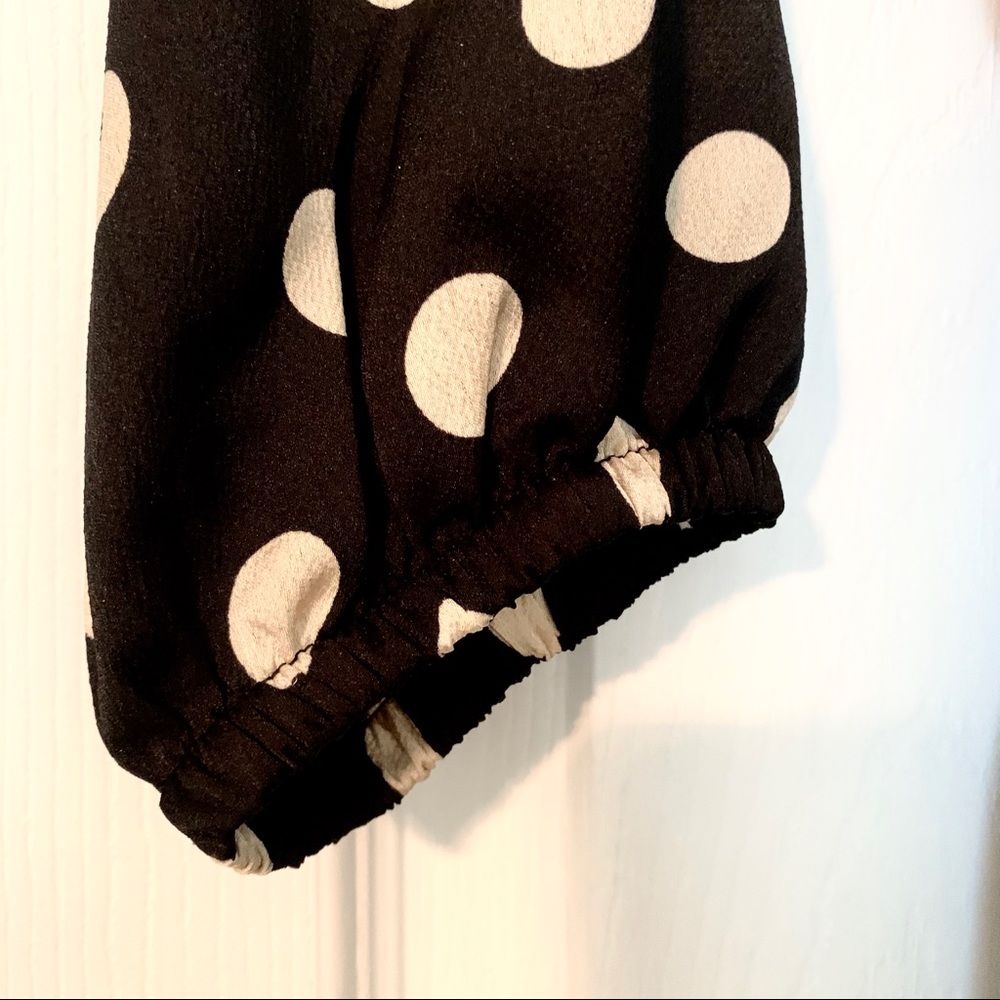 Lucca Couture Amiyah Polkadot Jumpsuit size XS - Picture 8 of 9
